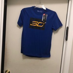 Under Armour Blue Graphic Men's Shirt